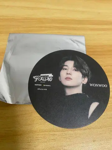 SEVENTEEN 원우 세븐틴 FOLLOW 코스터