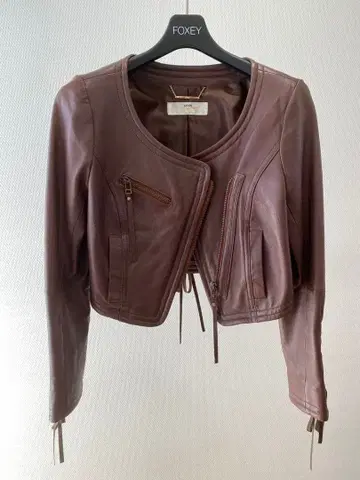 스나이델 snidel 가죽 자켓 양가죽