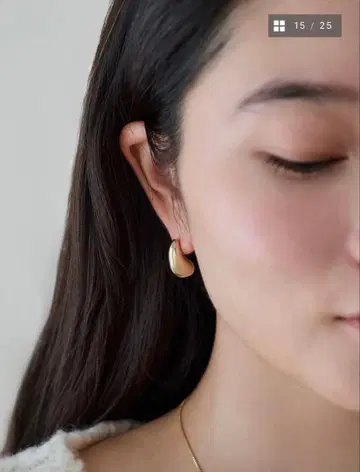 [ 완판템 ] crewre 귀찌 골드