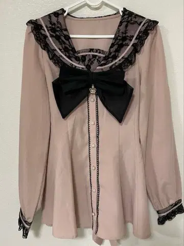 시크릿허니 세일러 카라 셋업 핑크