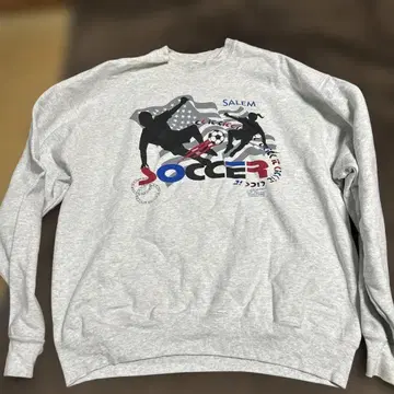 Fruit of the room 축구 디자인 그레이 XL 트레이닝복