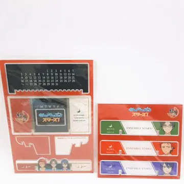 앙상블 스타즈! 아크릴 만년 달력 홍월 세트