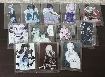 데스노트 제일복권 G상 아크릴 스탠드 12종 세트