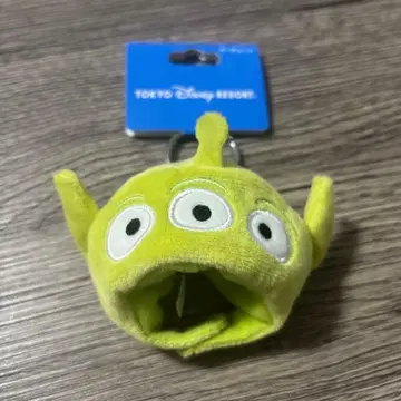 디즈니 팬캡 키체인 리틀그린맨