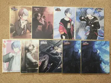 [ 익명 배송 ] 프로세카 색지 아오야기 토우야 9장 세트