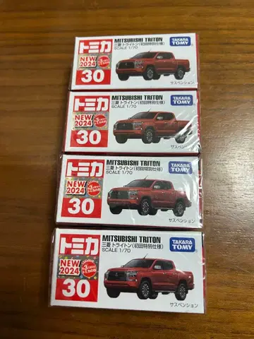 [ 새상품 ] 토미카 30 미쓰비시 롸이톤 초회 특별 사양 4개 세트