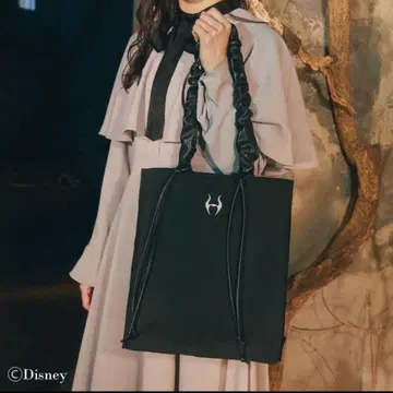 메종 드 플뢰르 말레피센트 토트백 가죽 디즈니 빌런즈