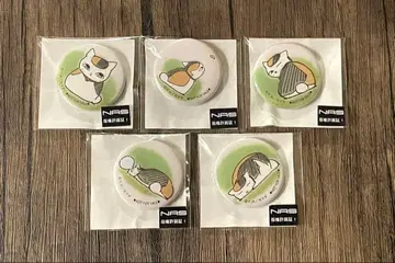 나츠메 우인장 온라인 스토어 특전 미니 캔뱃지 냥코 선생님