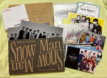 Snow Man 달력 모음