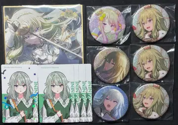 프로세카 쿠사나기 네네 색지 에피카 글리터 캔뱃지 세트