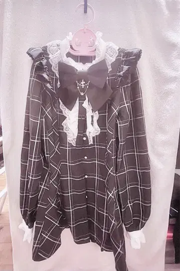 시크릿허니 리본 레이스 프릴 셋업