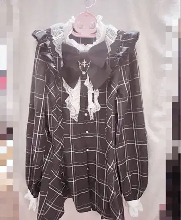 시크릿허니 리본 레이스 프릴 셋업