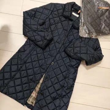 Golden Bear 네이비 퀼팅 코트 M