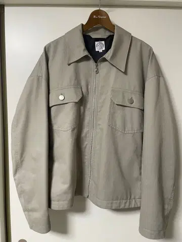 Simply Complicated 베이지 자켓 블루종 사이즈 3