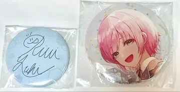 니지산지 유히 리리 캔뱃지 생일 2021 사인 2기생 알루미늄