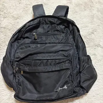 Janelle 블랙 마더백 백팩 블랙