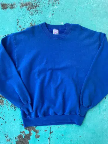 [ 90's USA ] JERZEES VINTAGE SWEAT NAVY
