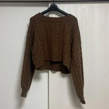 Ungrid 브라운 니트 스웨터 FREE 사이즈