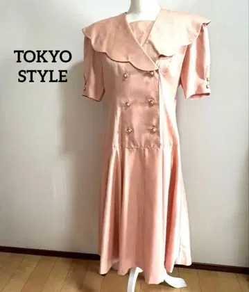 도쿄 스타일 원피스 핑크 쇼와 레트로 아이돌 빈티지