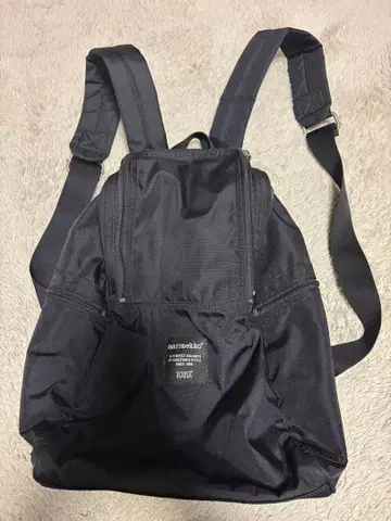 marimekko 블랙 백팩