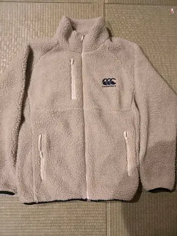 canterbury 플리스 자켓 베이지 캔터베리