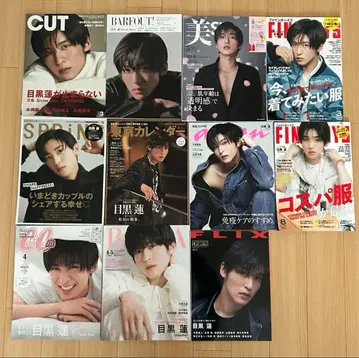 메구로 렌 잡지 묶음 판매