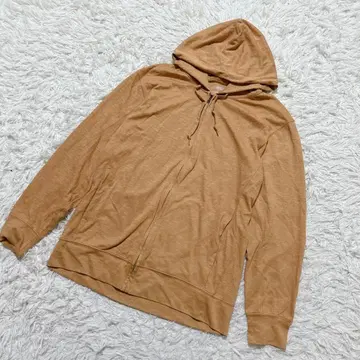 [ c6880 ] UNIQLO 에어리즘 후드티 브라운 긴팔