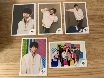 5장 세트 Jr. 시절 오프샷 Snow Man 사쿠마 다이스케