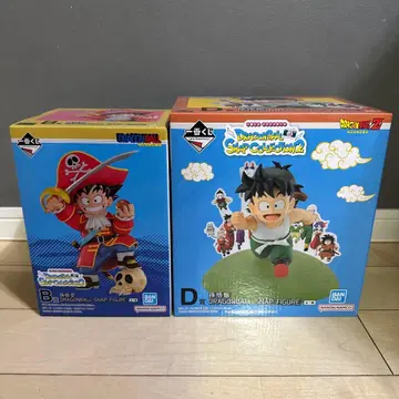 제일복권 드래곤볼 손오공 B상 손오반 D상 세트