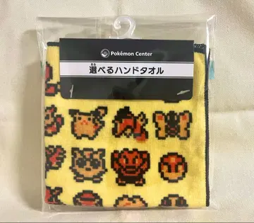 포켓몬 센터 금은 선택 가능한 핸드 타월 도트