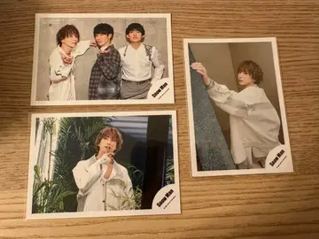 3장 세트 Snow Man 공식 사진 오프샷 단체/사쿠마 다이스케 개인