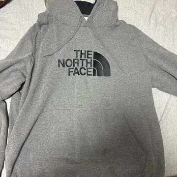 THE NORTH FACE 그레이 후드 부착 후드티