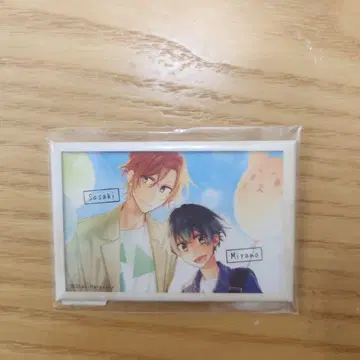 사사키와 미야노 사사키 슈메이 캔뱃지 복권콜렉션