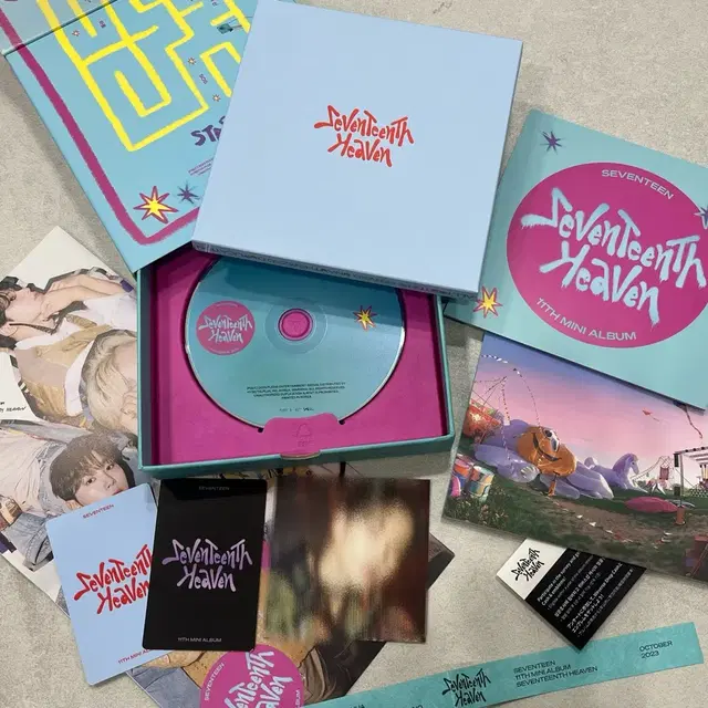 세븐틴 앨범 헤븐 HEAVEN 음악의 신 미니 11집 판매