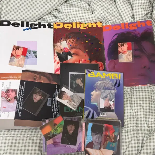 백현 앨범 Delight / Bambi / City Lights 일괄