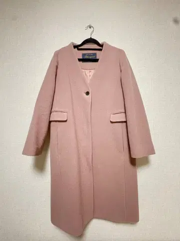 SLOBE IENA 핑크 체스터 코트