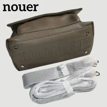 미사용품 nouer  하의 엠보싱 로고 백 숄더백