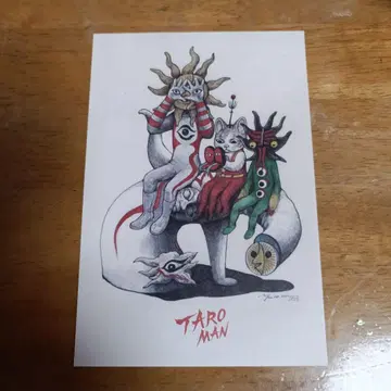 타로맨 히구치 유코 엽서 쇼핑백