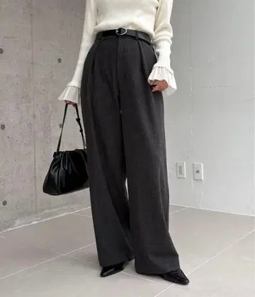 [택 포함 새상품] 아지메 벨트 SET 팬츠