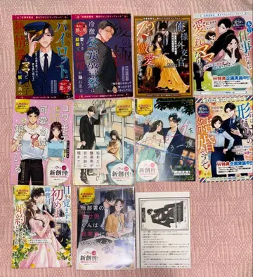 여성용 라노벨 TL 소설 특전 프리 페이퍼