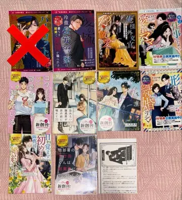 여성용 라노벨 TL 소설 특전 프리 페이퍼