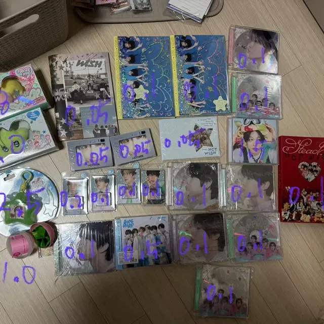 엔시티위시 앨범 양도 팝츄 위츄 스미니 팝팝 일본반 송버드