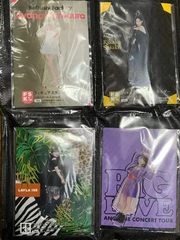 안쥬르므 코부시 팩토리 피규어 스탠드 키링 FSK 4종 세트