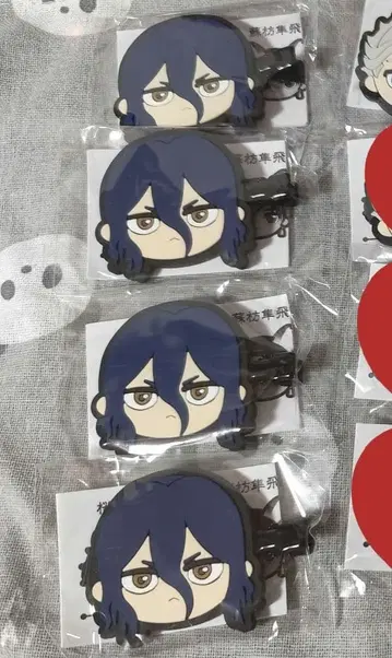 WIND BREAKER 백귀야행 러버 헤어 클립 삼나무