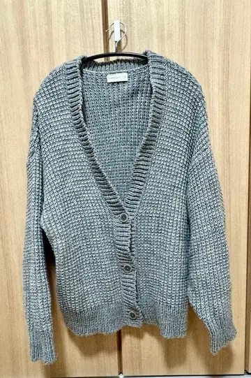 WC 쿠마탄 KUMATAN 오리지널 니트 가디건 그레이