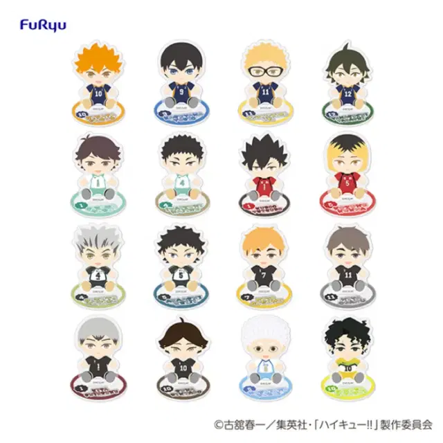 하이큐 캐릭터 아크릴 스탠드 쿠로오,스나,이와이즈미