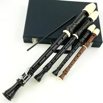 AULOS 아울로스 리코더 4개 세트 베이스/테너/알토/소프라노