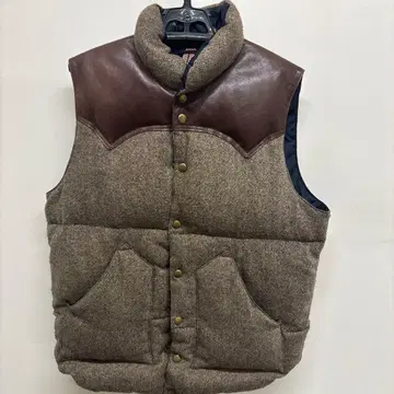 록키마운틴 40 L 울 요크 가죽 다운 베스트