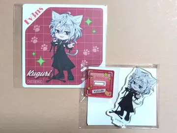 백목귀잠 18TRIP 마네키네코 미니 아크릴 스탠드 코스터