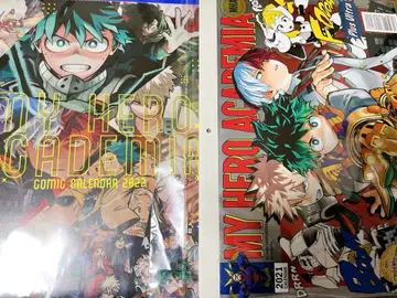 나의 히어로 아카데미아 2021/2022 달력 2개 세트